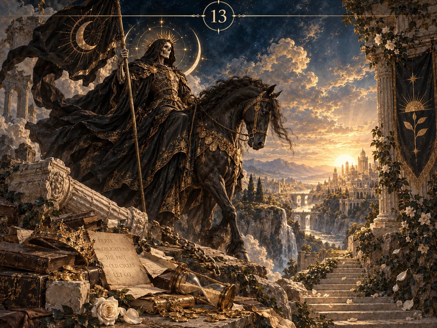 Смерть — значение 13 аркана Таро в денежной сфере