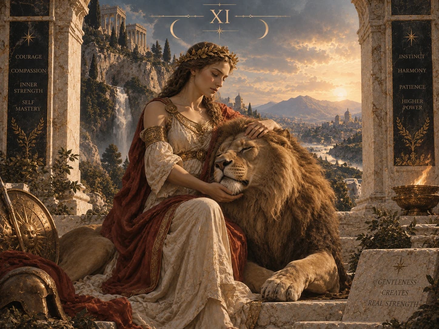 Strength — meaning of Tarot Arcana 11 in spirituality and lineage