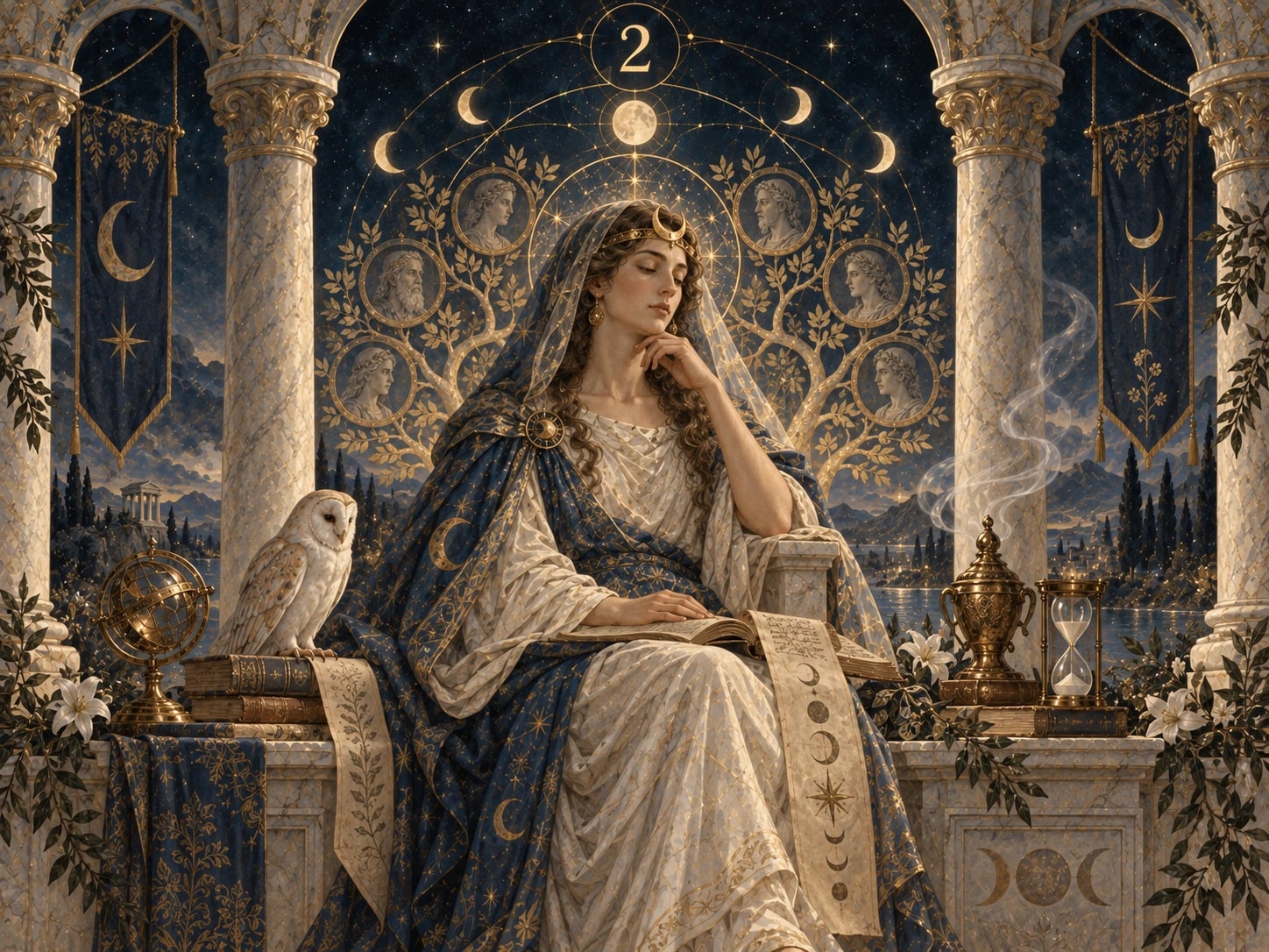 A Sacerdotisa — significado do Arcano 2 do Tarot na esfera da espiritualidade e da linhagem